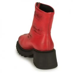 Acheter 🧨 Chaussures Femme Boots Papucei COLLEN Rouge 🌟 -Bottines Boutique 22497628 500 E