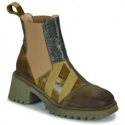 Promo ❤️ Chaussures Femme 😀 Boots Papucei LOUIS Kaki / Multicolore 😀