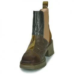 Promo ❤️ Chaussures Femme 😀 Boots Papucei LOUIS Kaki / Multicolore 😀 -Bottines Boutique 22497629 500 C