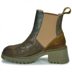 Promo ❤️ Chaussures Femme 😀 Boots Papucei LOUIS Kaki / Multicolore 😀 -Bottines Boutique 22497629 500 D