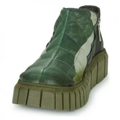 Offres ⭐ Chaussures Femme Boots Papucei GIDEON Kaki 💯 -Bottines Boutique 22497631 500 C