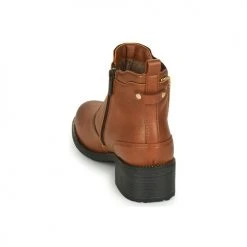 Offres ✔️ Chaussures Femme ✔️ Boots Mustang 1402503-307 Cognac ⌛ -Bottines Boutique 22512018 500 E