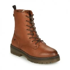 Le moins cher 🧨 Chaussures Femme Boots Mustang 1398601-307 Marron 🥰