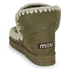 Acheter ⌛ Chaussures Femme Boots Mou ESKIMO 18 Kaki 💯 -Bottines Boutique 22544247 500 E