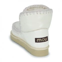 Meilleur prix 🎁 Chaussures Femme 😀 Boots Mou ESKIMO 18 Blanc ⭐ -Bottines Boutique 22544248 500 E
