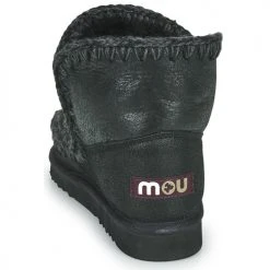 Tout neuf ✔️ Chaussures Femme Boots Mou ESKIMO 18 STAR Noir 😉 -Bottines Boutique 22544251 500 E