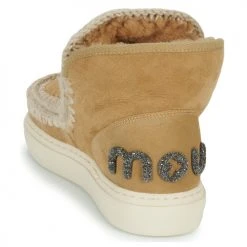 Grosses soldes 👏 Chaussures Femme 💯 Boots Mou ESKIMO BOLD Beige ⭐ -Bottines Boutique 22544253 500 E