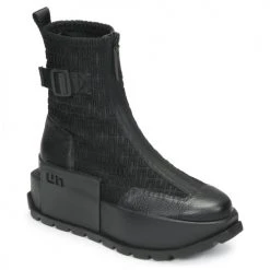 De gros 🎉 Chaussures Femme Boots United nude ROKO BOOTIE Noir ⌛