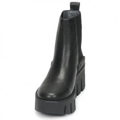 Budget ⭐ Chaussures Femme Boots United nude GRIP CHELSEA Noir ⌛ -Bottines Boutique 22544890 500 C