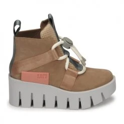 Offres ✔️ Chaussures Femme 🔔 Boots United nude GRIP NOMAD Cognac ⌛ -Bottines Boutique 22544892 500 B