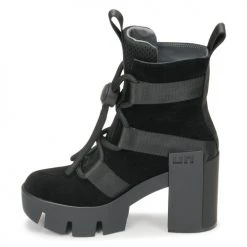 Offres 🛒 Chaussures Femme Bottines United nude GRIP NOMAD MID Noir 🔔 -Bottines Boutique 22544893 500 D