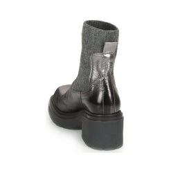 De gros ❤️ Chaussures Femme Bottines Fru.it Argenté / Gris 😀 -Bottines Boutique 22545849 500 E