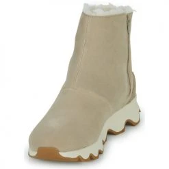 Coupon ✔️ Chaussures Femme ✨ Boots Sorel KINETIC SHORT WP Beige 🧨 -Bottines Boutique 22546621 500 C