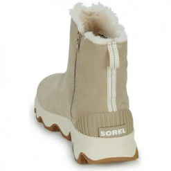 Coupon ✔️ Chaussures Femme ✨ Boots Sorel KINETIC SHORT WP Beige 🧨 -Bottines Boutique 22546621 500 E