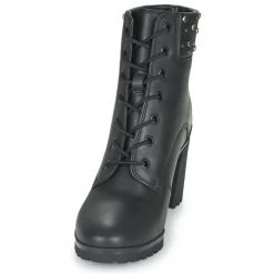 Promo ❤️ Chaussures Femme Bottines Timberland ALLINGTON 6IN LACE UP Noir 🧨 -Bottines Boutique 22550220 500 C