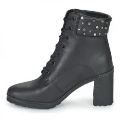 Promo ❤️ Chaussures Femme Bottines Timberland ALLINGTON 6IN LACE UP Noir 🧨 -Bottines Boutique 22550220 500 D