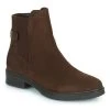 Offres 😀 Chaussures Femme Boots Tommy Hilfiger Coin Suede Flat Boot Marron ❤️ 2 Offres 😀 Chaussures Femme Boots Tommy Hilfiger Coin Suede Flat Boot Marron ❤️ -Bottines Boutique 22555459 500 A