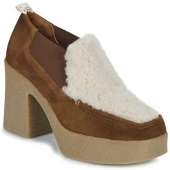 Remise ✨ Chaussures Femme Low boots Castaner Elsa Cognac 🛒