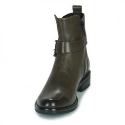 Promo ⌛ Chaussures Femme 😍 Boots Caprice 25300 Kaki 🎁 -Bottines Boutique 22569890 500 C