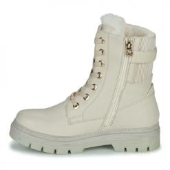 Remise 🎉 Chaussures Femme ✔️ Boots Tom Tailor 4295610-BEIGE Beige ⭐ -Bottines Boutique 22569935 500 D