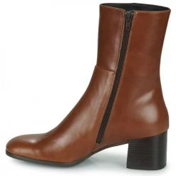 Offres 🎁 Chaussures Femme Bottines Elue par nous MIFEM Camel 🛒 -Bottines Boutique 22570008 500 D