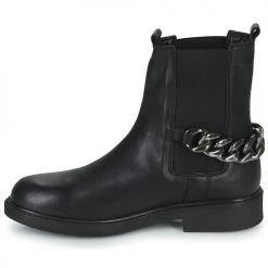 Meilleure vente 😀 Chaussures Femme 🤩 Boots Elue par nous MEFARM Noir ✨ -Bottines Boutique 22570009 500 D