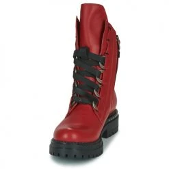 Grosses soldes 🤩 Chaussures Femme 🤩 Boots Metamorf'Ose KAIDE Rouge ⭐ -Bottines Boutique 22570079 500 C