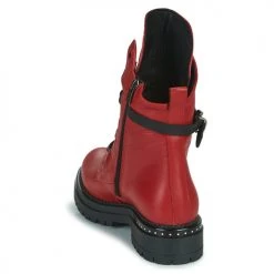 Grosses soldes 🤩 Chaussures Femme 🤩 Boots Metamorf'Ose KAIDE Rouge ⭐ -Bottines Boutique 22570079 500 E