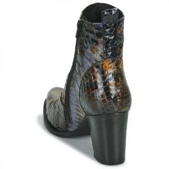 Budget ⌛ Chaussures Femme Bottines Regard SALLY Noir / Gris 🎁 -Bottines Boutique 22570246 500 E