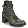 Coupon ✨ Chaussures Femme Bottines Regard UTHA Gris ⌛ -Bottines Boutique 22570253 500 A