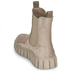 Bon marché ❤️ Chaussures Femme Boots Refresh Taupe 🔥 -Bottines Boutique 22576980 500 E