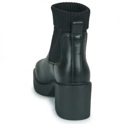 Bon marché 💯 Chaussures Femme Bottines Only ONLBIANCA-1 SOCK BOOT Noir ⭐ -Bottines Boutique 22579137 500 E