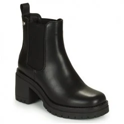 De gros 🧨 Chaussures Femme Bottines Xti Noir 😍