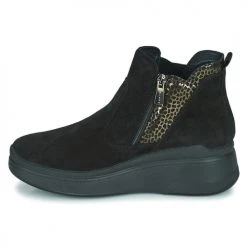 Meilleure vente 🥰 Chaussures Femme Boots IgI&CO DONNA PALOMA Noir 😀 -Bottines Boutique 22579804 500 D