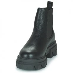 Sortie 🎁 Chaussures Femme ✨ Boots Steve Madden MIXTURE Noir ✔️ -Bottines Boutique 22580046 500 C