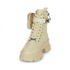 Acheter ⌛ Chaussures Femme 😀 Boots Steve Madden TANKER-P Beige ⭐ -Bottines Boutique 22580048 500 C