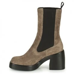 Budget 🤩 Chaussures Femme Bottines Vagabond 🥰 Shoemakers BROOKE Marron ✔️ -Bottines Boutique 22585633 500 D