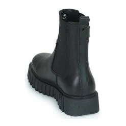 Promo 👍 Chaussures Femme ✨ Boots Kickers KICK FAVORITE Noir ✨ -Bottines Boutique 22587817 500 E