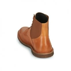 Bon marché ⭐ Chaussures Femme 😀 Boots Kickers TITI Camel 💯 -Bottines Boutique 22587826 500 E