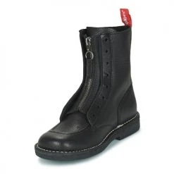 Promo 🔥 Chaussures Femme Boots Kickers MEETICKROCK Noir 🔔 -Bottines Boutique 22587837 500 C