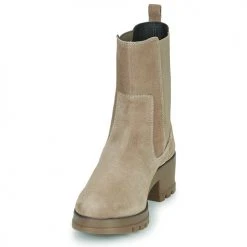 Top 10 👍 Chaussures Femme Bottines Kickers KICK HAPPY Beige 💯 -Bottines Boutique 22587841 500 C