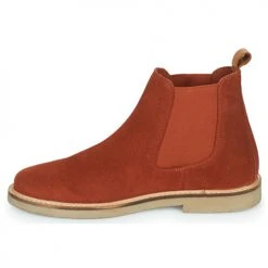 Grosses soldes 🌟 Chaussures Femme Boots Kickers TYGA Rouge ✨ -Bottines Boutique 22587844 500 D