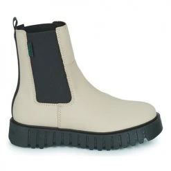 Sortie 🥰 Chaussures Femme Boots Kickers KICK FAVORITE Beige 🛒 -Bottines Boutique 22587845 500 B