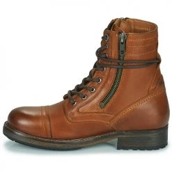 Remise 🤩 Chaussures Femme Boots Pepe jeans MELTING COMBAT W Marron 💯 -Bottines Boutique 22588013 500 D