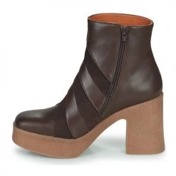 Nouveau 🎁 Chaussures Femme Bottines Chie Mihara LAGALET Marron 👍 -Bottines Boutique 22589666 500 D