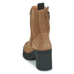 Sortie 🥰 Chaussures Femme Bottines Palladium PALLAMONA 01 Marron 🛒 -Bottines Boutique 22589758 500 E