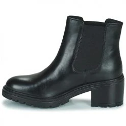 De gros 😍 Chaussures Femme Bottines Geox D DAMIANA G Noir ❤️ -Bottines Boutique 22643030 500 D