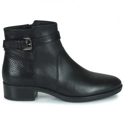 Meilleur prix 🎉 Chaussures Femme Bottines Geox D FELICITY E Noir 👍 -Bottines Boutique 22643031 500 B