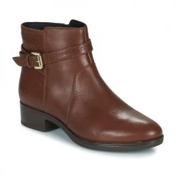 Offres ❤️ Chaussures Femme Bottines Geox D FELICITY E Marron 🔥
