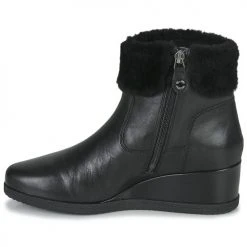 Top 10 🔔 Chaussures Femme Bottines Geox D ANYLLA WEDGE G Noir ⌛ -Bottines Boutique 22643045 500 D